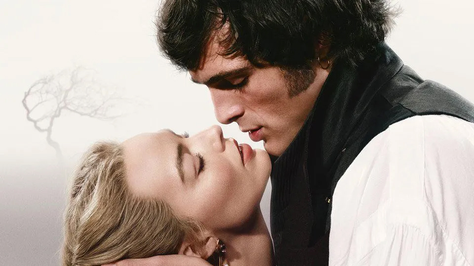 Jacob Elordi and Margot Robbie on location for the Wuthering Heights film shoot in the Yorkshire Dales